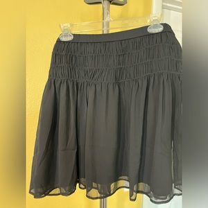 NWT Banana Republic Black Mini Skirt sz XL